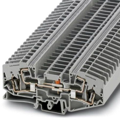 Phoenix Contact SRTK 6 Series Grey Test Disconnect Terminal Block, 0.2 → 10mm²