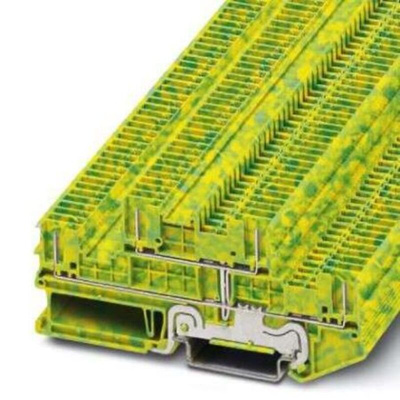 Phoenix Contact PTTB 1.5/S/4PPE Series Double Level Terminal Block, 0.14 → 1.5mm², Push In Termination