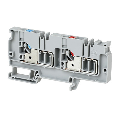 Rockwell Automation 1492-P Series Green Feed Through Terminal Block