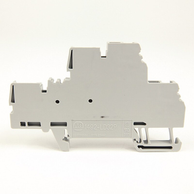 Rockwell Automation 1492 Series Grey DIN Rail Terminal Block, 1.5mm², Spring Clamp Termination, ATEX