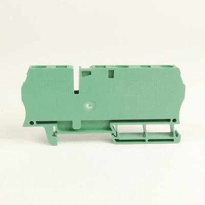 Rockwell Automation 1492 Series White DIN Rail Terminal Block, 6mm², Spring Clamp Termination, ATEX, IECEx