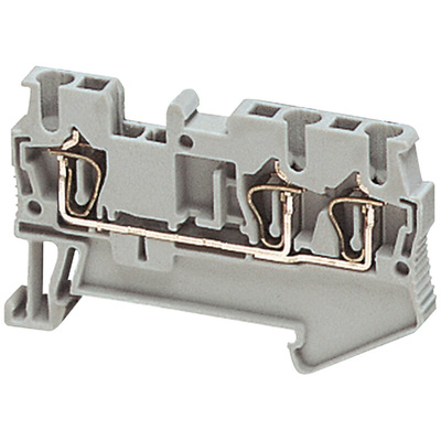 Schneider Electric TRR Series Grey Feed Through Terminal Block, 2.5mm², Spring Termination, ATEX