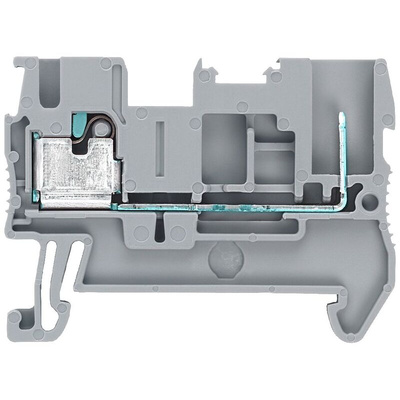Siemens 8WH5100 Series Grey DIN Rail Terminal Block, 2.5mm²