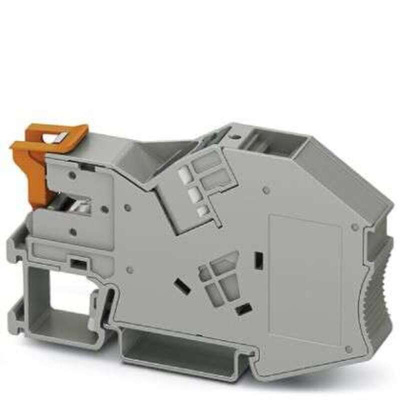 Phoenix Contact PTI 16 Series Grey DIN Rail Terminal Block, 25mm², Single-Level, Push In Termination