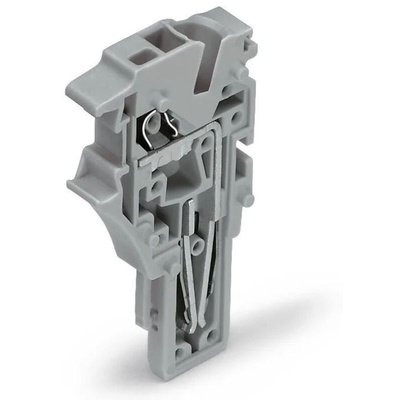 Wago X-COM S, 2022 Series Grey DIN Rail Terminal Block, 2.5mm², Single-Level, Push-In Cage Clamp Termination