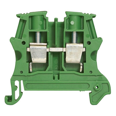 Legrand Green Terminal Block, 6mm², Screw Terminal Termination