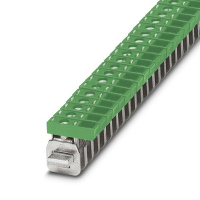 Phoenix Contact AKG 4 GN Series Green Terminal Block, 4mm², 1-Level, Screw Termination