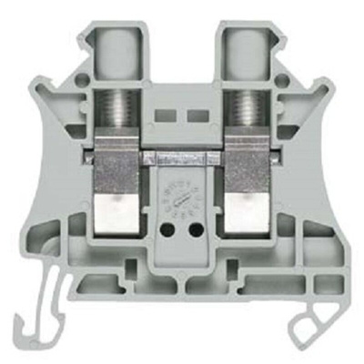 Siemens 8WH Series Grey Din Rail Terminal, 6mm², 1-Level, Screw Termination, CSA