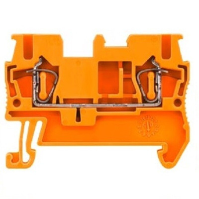 Siemens 8WH Series Orange Din Rail Terminal, 2.5mm², 1-Level, Spring Termination, CSA