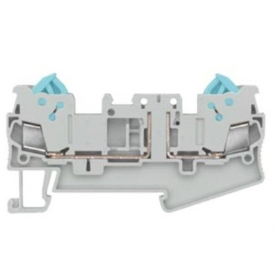 Siemens 8WH Series Grey Din Rail Terminal, 1.5mm², 1-Level, Quick Connect Termination, CSA