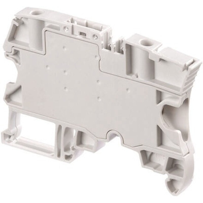 Entrelec SNK Series Grey Test Disconnect Terminal Block, 4mm², Single-Level, Screw Termination