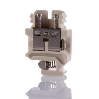 Phoenix Contact SSK 116 KER-EX Series White Feed Through Terminal Block, 0.5 → 16mm², Single-Level, Screw