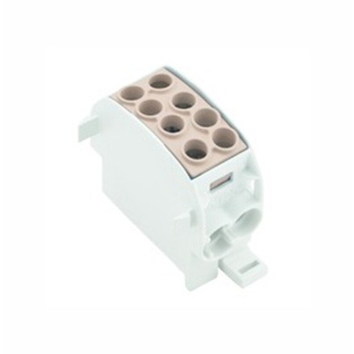 Weidmuller Distribution Block, 2 Way, 25 mm², 35 mm², 202A, 1 kV ac/dc, 600 V, Brown