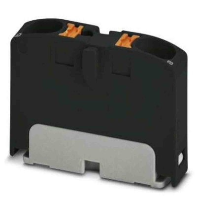 Phoenix Contact Distribution Block, 2 Way, 6mm², 32A, 450 V, Black