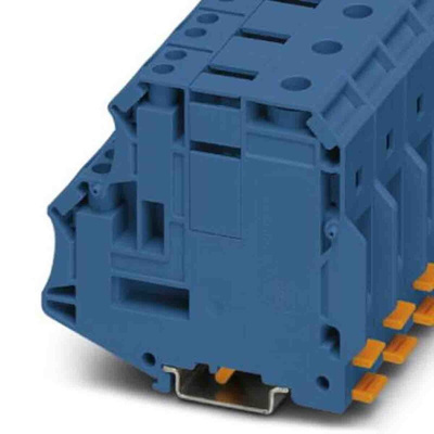 Phoenix Contact Distribution Block, 5 Way, 192A, 450 V, Blue
