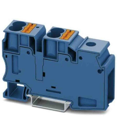 Phoenix Contact Distribution Block, 5 Way, 35mm², 101A, 1000 V, Blue