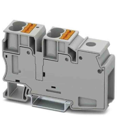 Phoenix Contact Distribution Block, 5 Way, 10 → 35mm², 101A, 1000 V, Grey