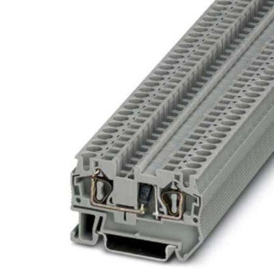 Phoenix Contact ST 4-DIO 1N 5408/R-L Series Grey Component Terminal Block, 0.08 → 6mm²