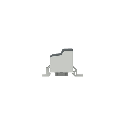 Distribution Block, 15 Way, 1.5 → 25mm², 85A, 1 kV, Black, Grey