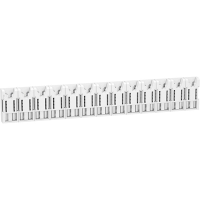 Distribution Block, 13 Way, 63A, 230 V ac, White