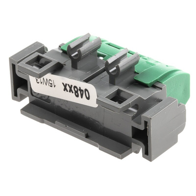 Legrand Distribution Block, 4 Way, 1.5 → 16mm², 80A, 400 V ac, Green