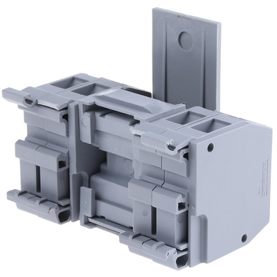 Entrelec Distribution Block, 2 Way, 10-70 inputmm², 200A, 800 V, Grey