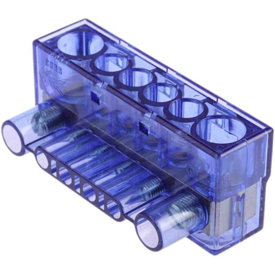 RS PRO Commoning Block, 6 Way, 750 V