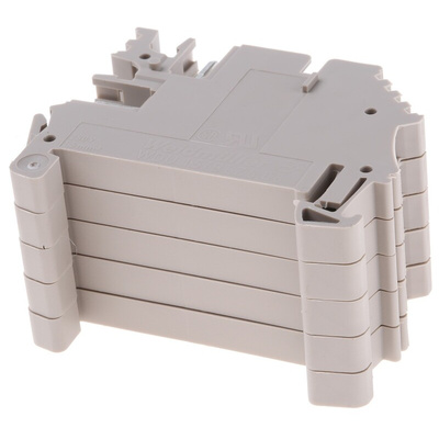 Weidmuller 1-Contact Interface Module, Clamping Yoke Connector, DIN Rail Mount, 16A