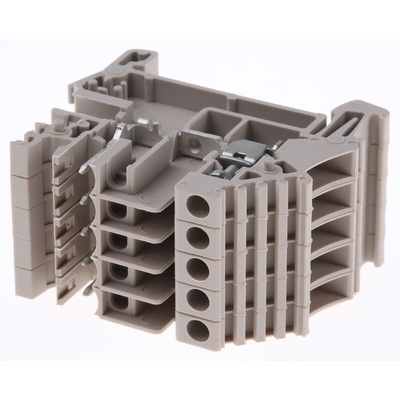 Weidmuller 1-Contact Interface Module, Clamping Yoke Connector, DIN Rail Mount, 16A