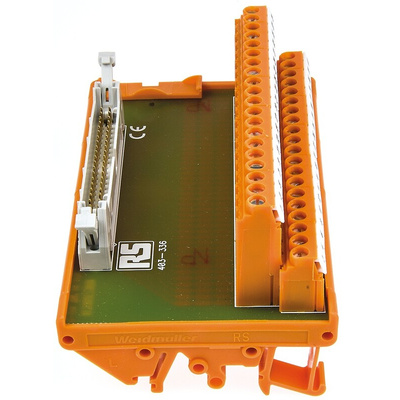 RS PRO 40-Contact Interface Module, IDC Connector, DIN Rail Mount, 1A