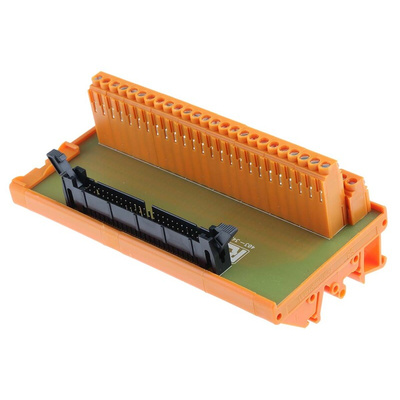 RS PRO 50-Contact Interface Module, IDC Connector, DIN Rail Mount, 1A