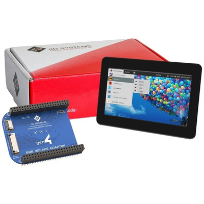 4D Systems gen4-4DCAPE-43CT-CLB TFT LCD Colour Display / Touch Screen, 4.3in, 480 x 272pixels