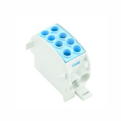 Weidmuller Distribution Block, 2 Way, 25 mm², 35 mm², 202A, 1 kV ac/dc, 600 V, Blue