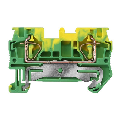 Siemens 1-Way Earth Terminal Block, 0.5 to 4mm², 20 → 12 AWG Wire, Spring