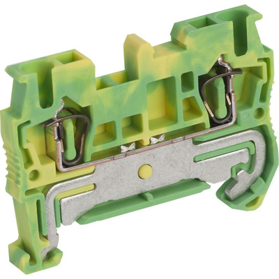 Schneider Electric 2-Way Earth Terminal Block, 2.5mm², Spring, ATEX