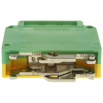 Phoenix Contact 2-Way USLKG 35 Earth Terminal Block, 18 → 0 AWG Wire, Screw Down, Polyamide Housing, ATEX