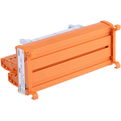 RS PRO 40-Contact Male Interface Module, Flat Ribbon Cable Connector, DIN Rail Mount, 1A