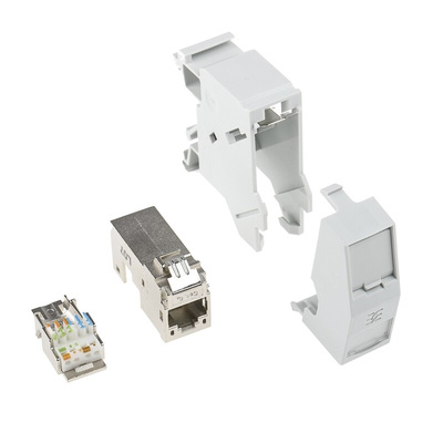 Weidmuller 8-Contact Interface Module, IDC, RJ45 Connector, DIN Rail Mount, 1A