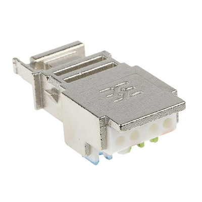 Weidmuller 8-Contact Interface Module, IDC, RJ45 Connector, DIN Rail Mount, 1A