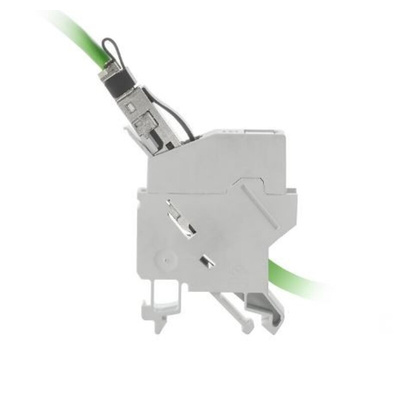 Weidmuller 8-Contact Interface Module, IDC, RJ45 Connector, DIN Rail Mount, 1A