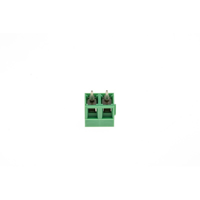 Phoenix Contact MKDSN 1.5/ 2-5.08 Series PCB Terminal Block, 2-Contact, 5.08mm Pitch, Through Hole Mount, 1-Row, Solder