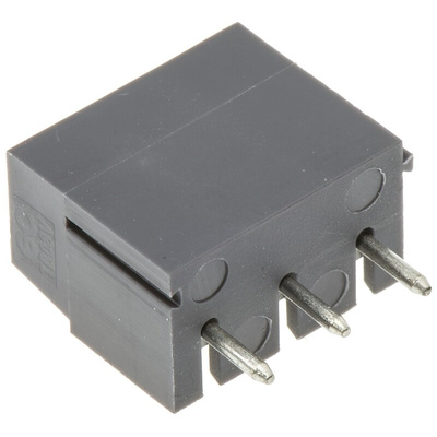 RS PRO PCB Terminal Block, 3-Contact, 5mm Pitch, Through Hole Mount, 1-Row, Screw Termination