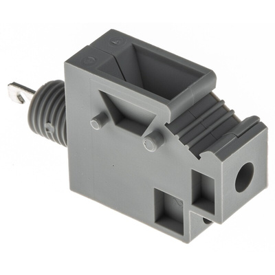 Phoenix Contact DFK 5-9.5 Series Feed Through Terminal Block, 0-Contact, 9.5mm Pitch, Through Hole Mount, 1-Row, Screw