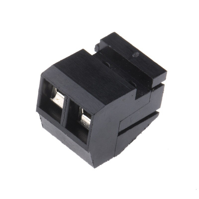 RS PRO PCB Terminal Block, 2-Contact, 5mm Pitch, Through Hole Mount, 1-Row, Screw Termination