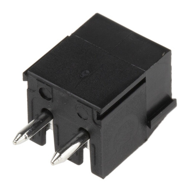 RS PRO PCB Terminal Block, 2-Contact, 3.5mm Pitch, Through Hole Mount, 1-Row, Screw Termination