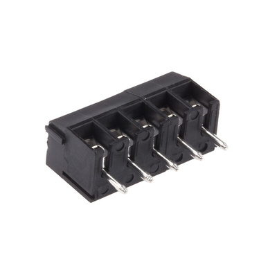 RS PRO PCB Terminal Block, 5-Contact, 3.5mm Pitch, Through Hole Mount, 1-Row, Screw Termination
