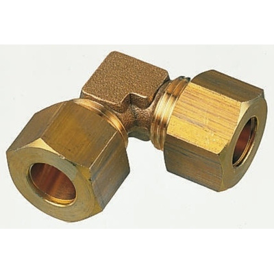 Legris 4mm 90° Equal Elbow Brass Compression Fitting