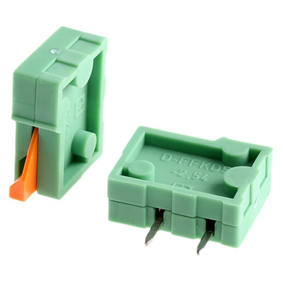 Phoenix Contact FFKDSA1/H-5.08 Series PCB Terminal Block, 5.08mm Pitch, Through Hole Mount, Solder Termination