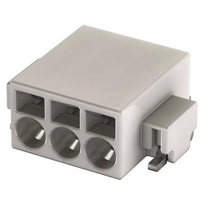 Harting Har-Flexicon Series PCB Terminal Block, 2-Contact, 2.54mm Pitch, Through Hole Mount, 1-Row, Screw Termination