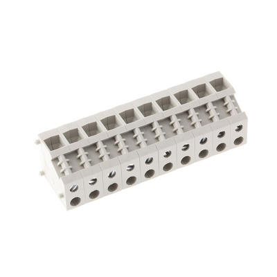 Wieland 8375 Series PCB Terminal Block, 2-Contact, 7.5mm Pitch, Through Hole Mount, 2-Row, Screw Termination